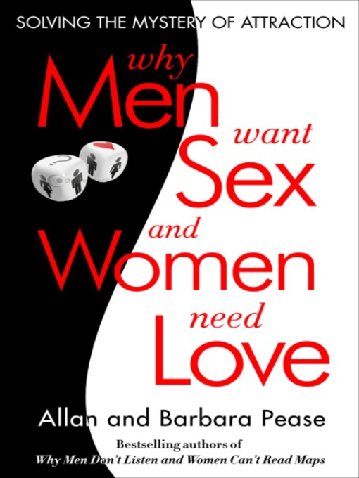 Title details for Why Men Want Sex and Women Need Love by Barbara Pease - Available